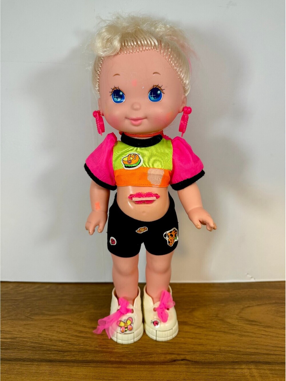 Vintage 1992 Mattel Sally Secrets Doll – Stickers & Stamp Shoes